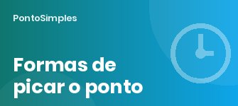 Formas de picar o ponto: app, QR code, NFC, quiosque, cartão e biometria
