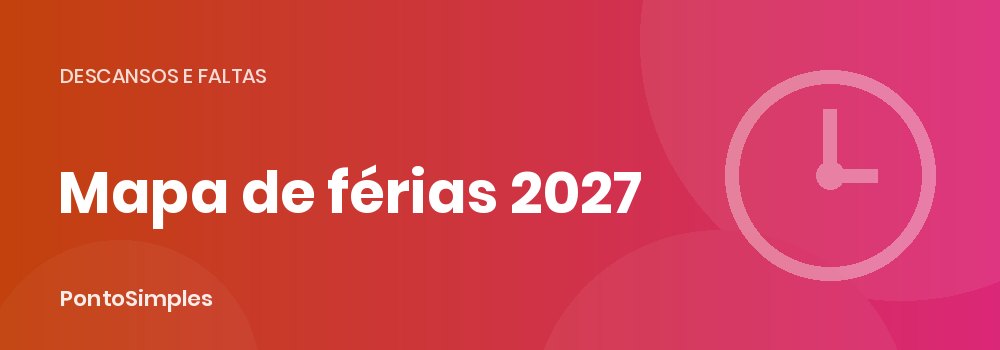 Mapa de férias 2027